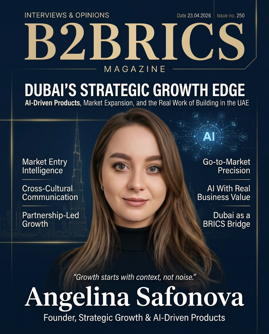 أنجلينا سافونوفا حول دخول سوق الإمارات والمنتجات المدعومة بالذكاء الاصطناعي والنمو الاستراتيجي في قطاع B2B