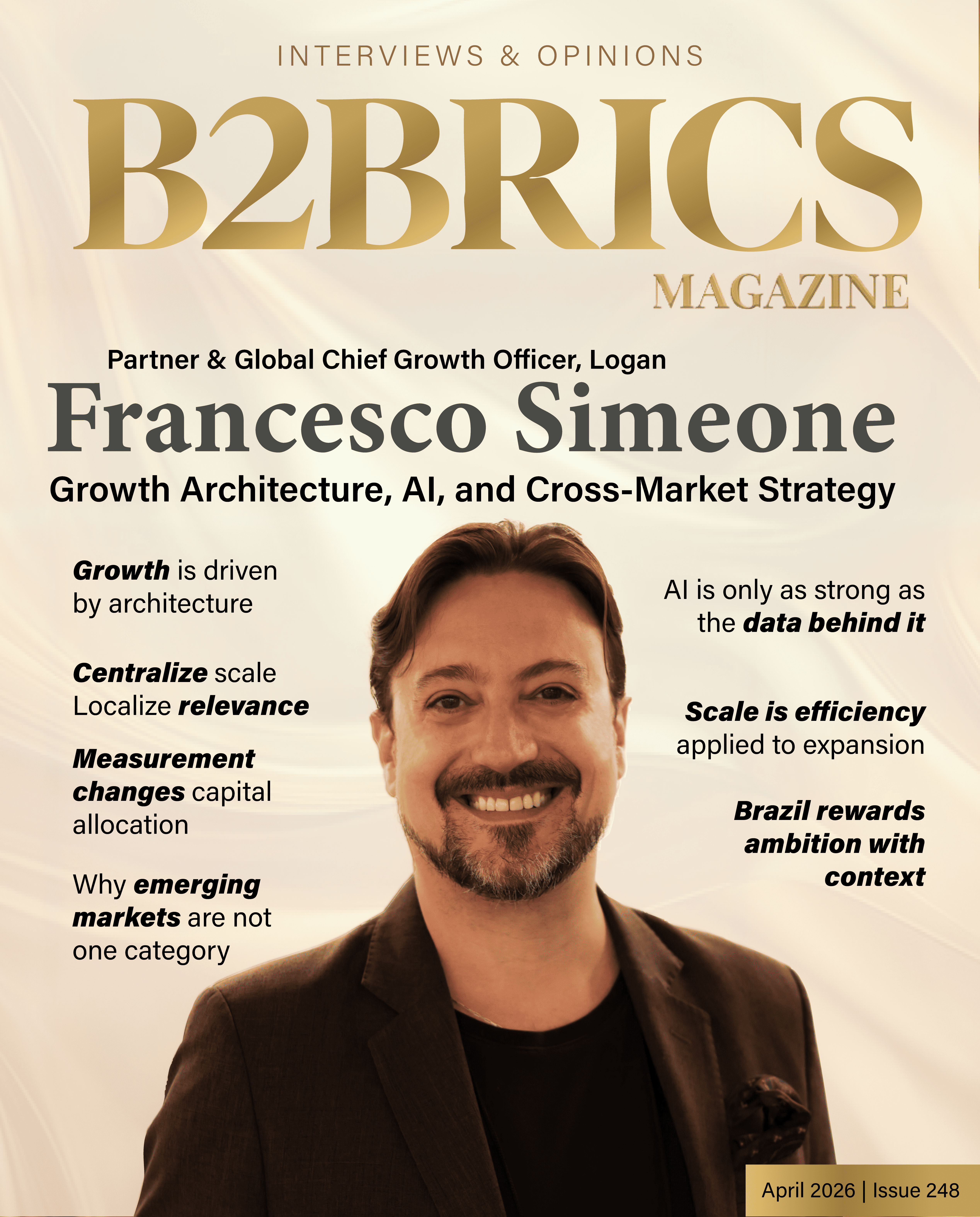 Франческо Симеоне о росте без иллюзий: BRICS, adtech и архитектура масштабирования