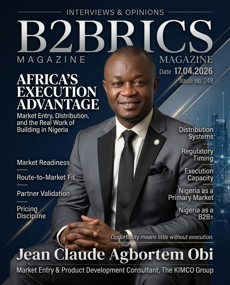 Жан Клод Агбортем Оби о выходе на рынки Африки: структура, дистрибуция и дисциплина исполнения