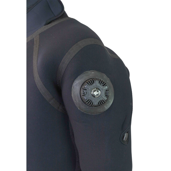 Гидрокостюм ГКВ‑20 «Балтика» — рабочее положение, вид в пол‑оборота