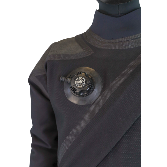 لباس غواصی «تایمیر» TLK — وضعیت کاری، نمای سه‌رخ